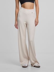 moderne aim'n Damen Hose Stretch mit Baumwolle Creme-Weiß