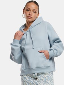 bequemer Karl Kani Damen Hoodie 350 g/m² mit Baumwolle Hell-Blau