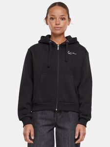 moderner Karl Kani Damen Hoodie 350 g/m² mit Baumwolle Schwarz