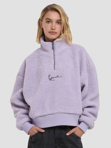 Comfortable Karl Kani women's sweatshirt, 420 g/m², lilac-violet