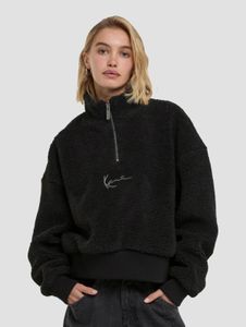 Sweat-shirt confortable Karl Kani pour femme, 420 g/m², noir