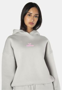 Soft Felicious women's hoodie with cotton, grey