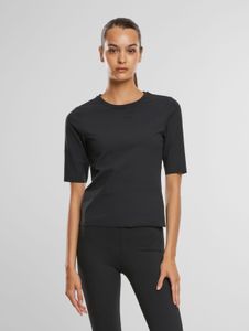 versatile aim'n women's stretch polo shirt, black