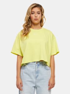 T-shirt casual da donna Karl Kani, 220 g/m², cotone, gialla