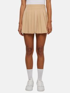 stilvolles Karl Kani Damen Kleid Stretch mit Baumwolle Beige