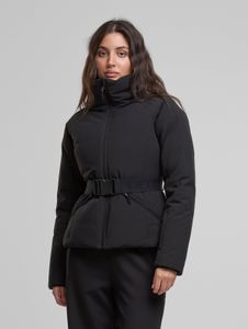 stylische aim'n Damen Jacke Stretch Schwarz