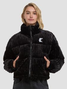 funktionale Karl Kani Damen Jacke Schwarz