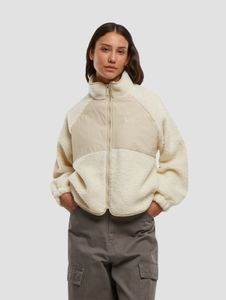 stylische Karl Kani Damen Jacke Ecru-Weiß