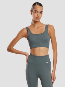 komfortabler aim'n Damen BH Stretch Grün