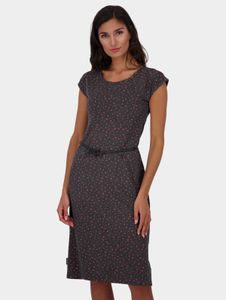 modisches Alife and Kickin Damen Kleid mit Baumwolle Anthrazit