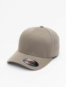 sportliche Checked Flanell Unisex Cap Stretch 269 g/m² Grau