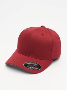 Casquette unisexe moderne Flexfit extensible 269 g/m² rouge