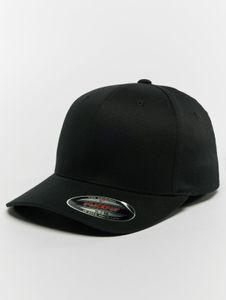 sportliche Flexfit Herren Cap Stretch mit Baumwolle Schwarz