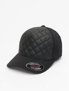 moderne Flexfit Unisex Cap Stretch gesteppt 300 g/m² Schwarz