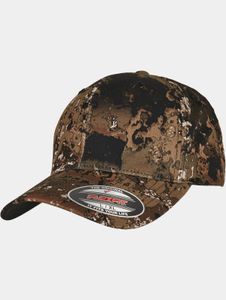 Gorra deportiva Flexfit para hombre, 156 g/m², color marrón.