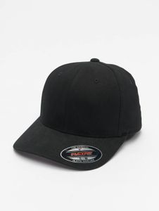 sportliche Flexfit Herren Cap Stretch mit Baumwolle Schwarz