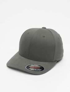 sportliche Flexfit Herren Cap Stretch mit Baumwolle Grau