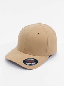 moderne Flexfit Herren Cap Stretch mit Baumwolle Beige