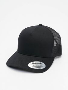 lässige Flexfit Unisex Cap mit Baumwolle Schwarz