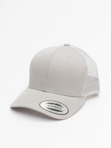 sportliche Flexfit Unisex Cap 205 g/m² mit Baumwolle Silber