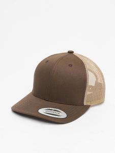 lässige Flexfit Unisex Cap 215 g/m² mit Baumwolle Braun