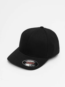 moderne Flexfit Unisex Cap Stretch 435 g/m² Schwarz
