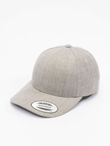 sportliche Flexfit Unisex Cap gesteppt 258 g/m² Grau
