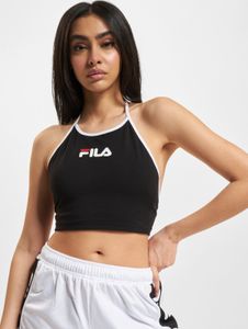 modernes FILA Damen T-Shirt Stretch mit Baumwolle Schwarz