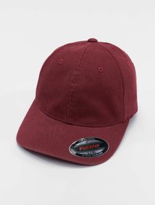 coole Flexfit Unisex Cap Stretch 340 g/m² mit Baumwolle Rot
