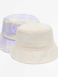 lässige Karl Kani Unisex Cap Beige/Violett