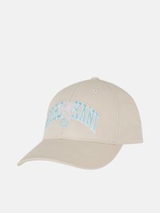 Casquette unisexe décontractée Karl Kani en coton beige