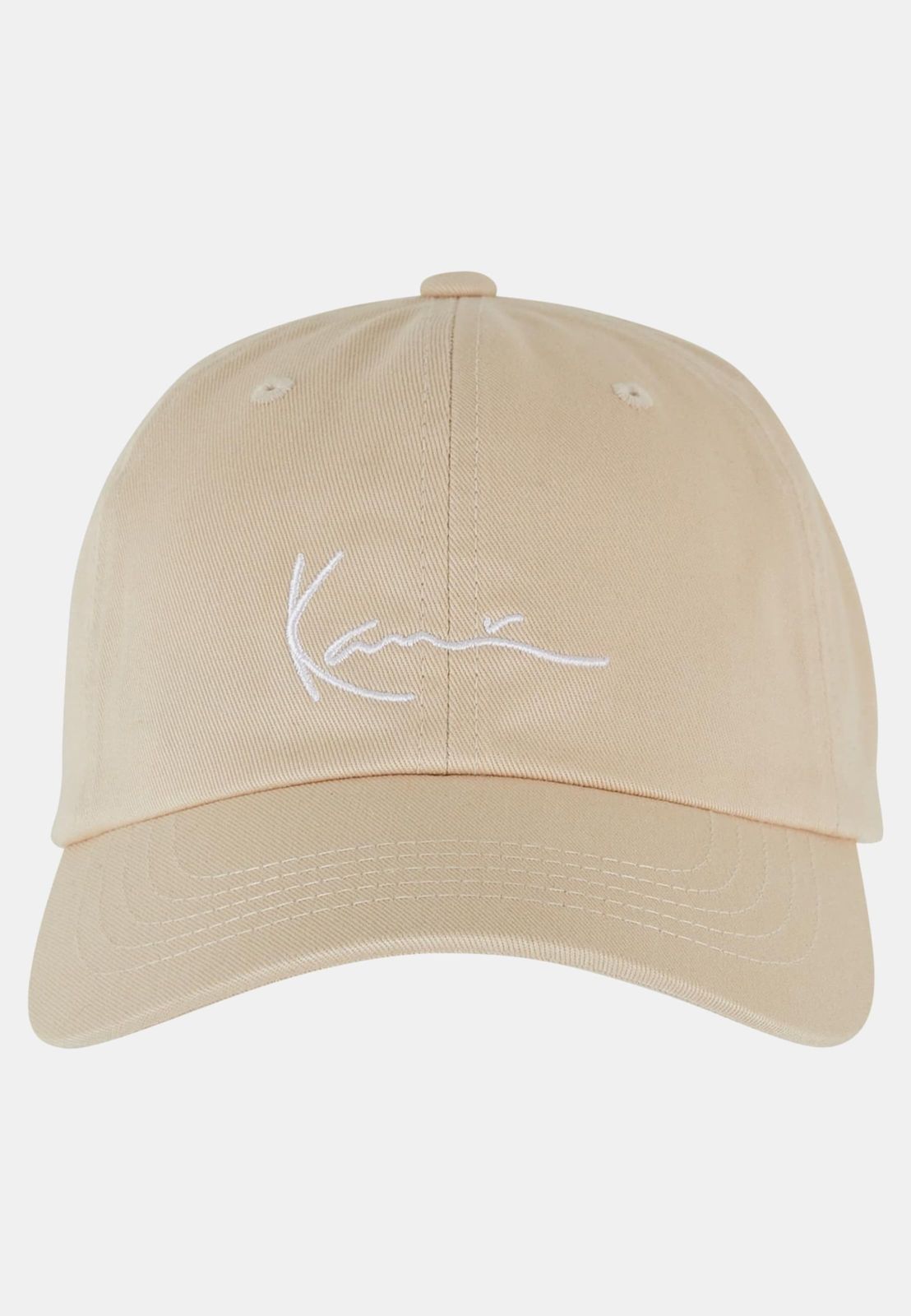 Karl Kani Unisex Cap aus Baumwolle in Beige