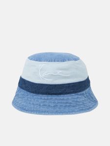 Casquette sportive Karl Kani pour femme, en coton bleu