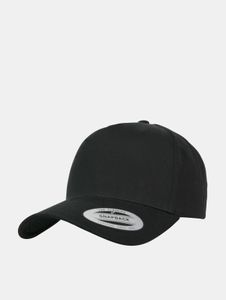 Cappellino sportivo unisex Flexfit 370 g/m² in cotone, nero