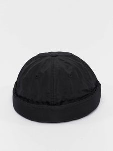 lässige Checked Flanell Unisex Cap 91 g/m² Schwarz