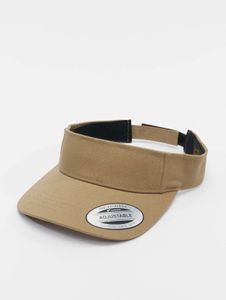 lässige Flexfit Unisex Cap Klettverschluss 274 g/m² mit Baumwolle Beige