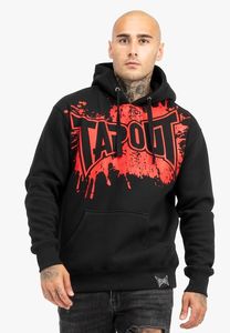 Felpa con cappuccio da uomo Modern Tapout in cotone, nera