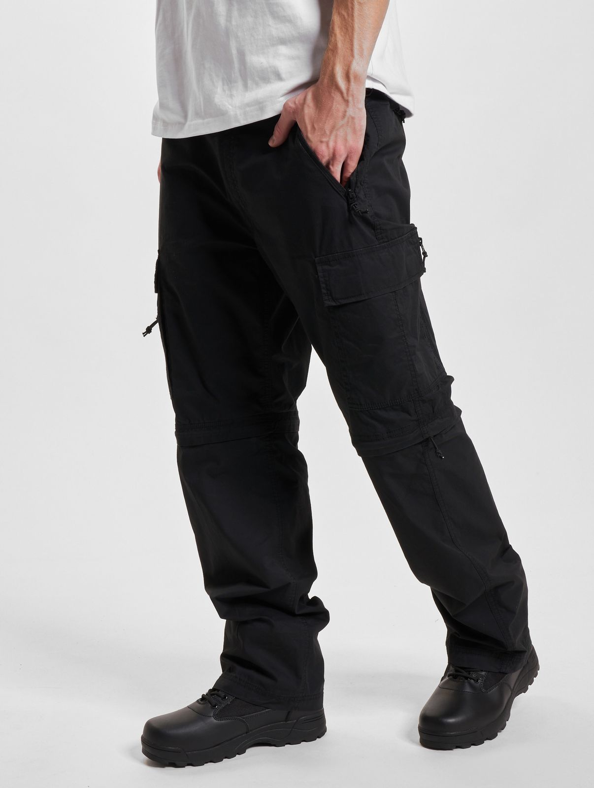 moderne Brandit Herren Jeans mit Baumwolle Schwarz