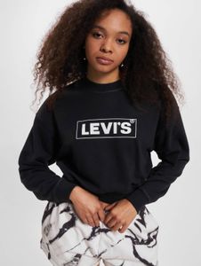 Soft Levi's women's sweatshirt with cotton, black