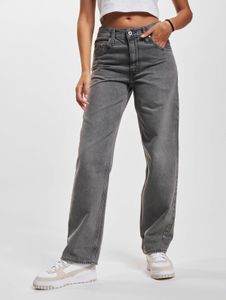 Elegantes jeans Levi's para mujer, color gris.