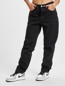 Eleganti jeans da donna Levi's, modello dritto, in cotone, neri.