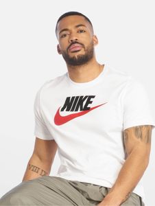 T-shirt de sport NIKE pour homme, en coton blanc