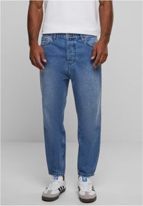 lässige 2Y Premium Herren Jeans Reißverschluss Denim mit Baumwolle Blau