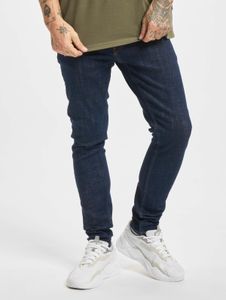 bequeme 2Y Premium Herren Jeans Skinny Fit Stretch mit Baumwolle Blau