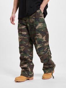 modern Brandit men's jeans with cotton camouflage