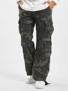 lässige Brandit Herren Jeans Kordelzug Taschen mit Baumwolle Camouflage