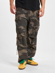 Stylish Brandit men's jeans with drawstring pockets and camouflage print