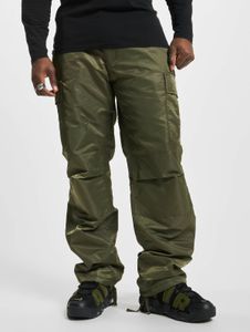 modern Brandit men's jeans with zippers and pockets, khaki