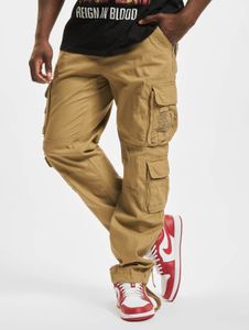 Modern Brandit men's slim fit jeans with cotton, beige