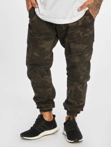 modern Brandit men's stretch jeans with cotton camouflage